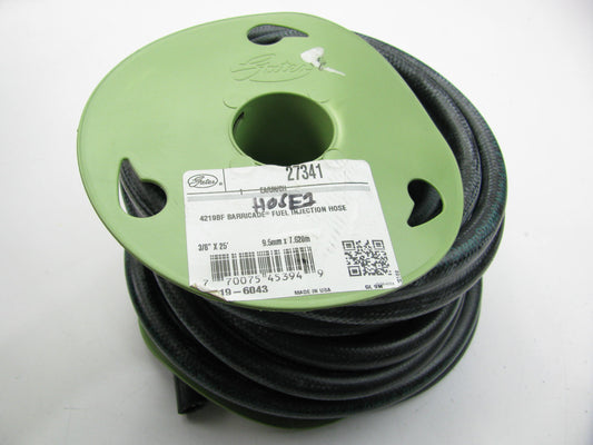 25 FEET - Gates 27341 3/8'' X 25 ' 225 PSI Barricade Fuel Injection Hose
