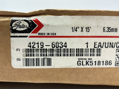 Gates 27347 Barricade Fuel Injection Hose - 1/4'' X 15' Long