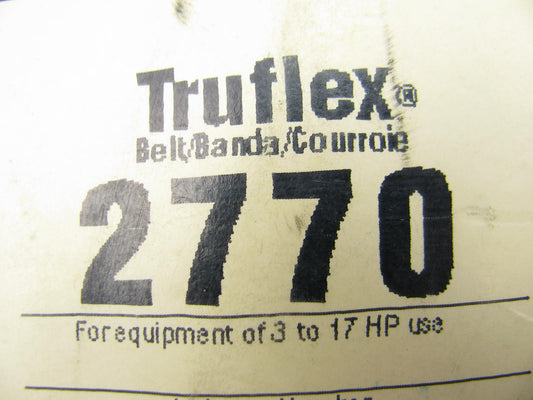 Gates 2770 Lawn & Garden Power Equipment Accessory Drive Belt - 1/2'' X 77''