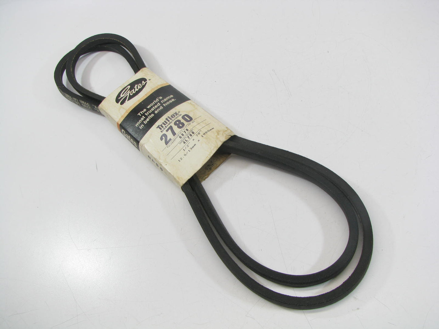 Gates 2780 Lawn & Garden Power Equipment Accessory Drive Belt - 1/2'' X 78''