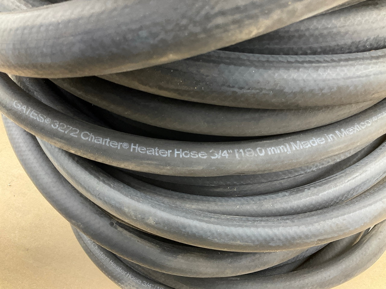 195 FEET - Gates 28405 Charter Heater Hose 3/4'' ID, One Roll Of 195'