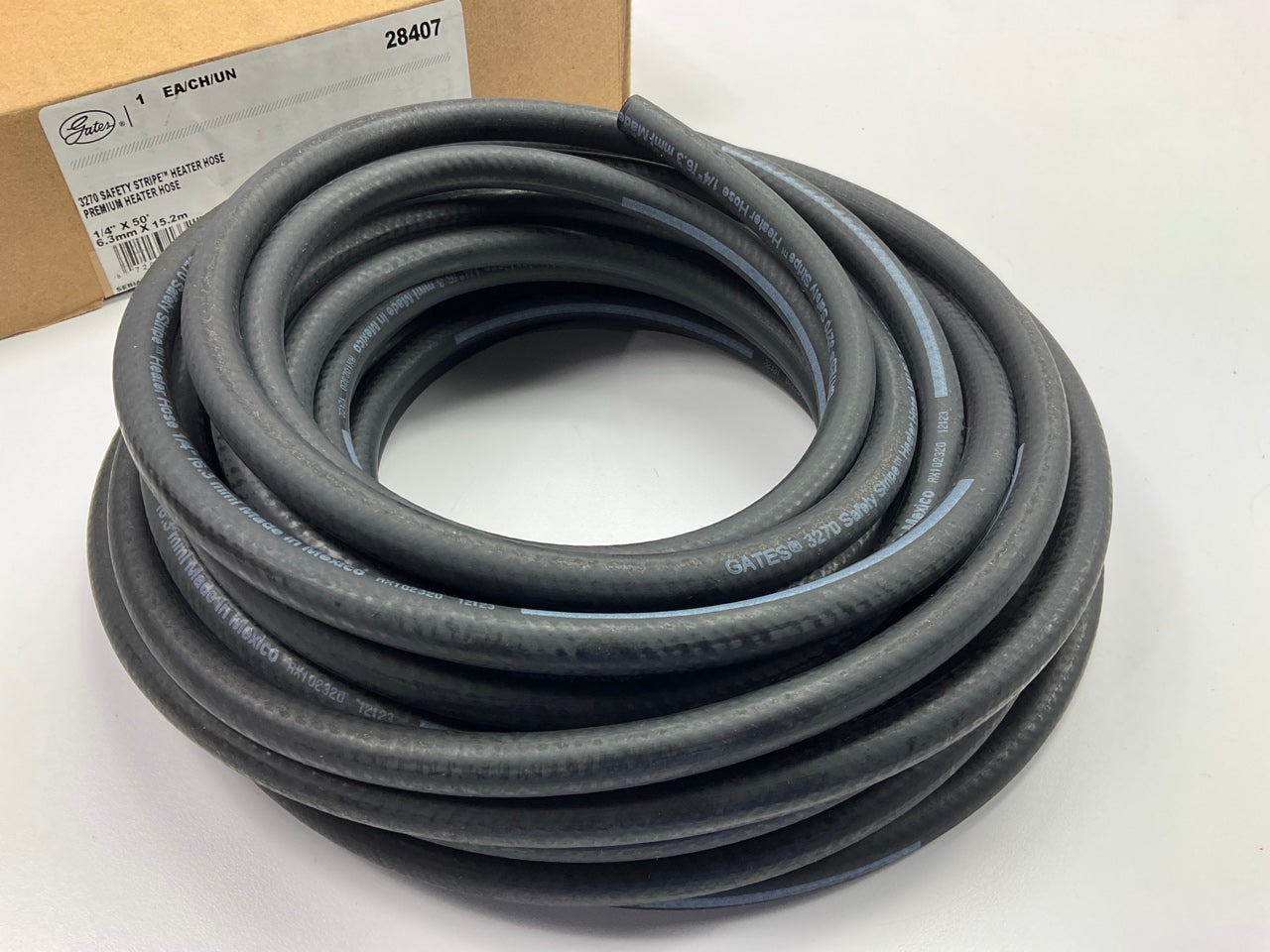 Gates 28407 Safety Stripe Radiator Coolant Hose - 1/4'' X 50 Feet