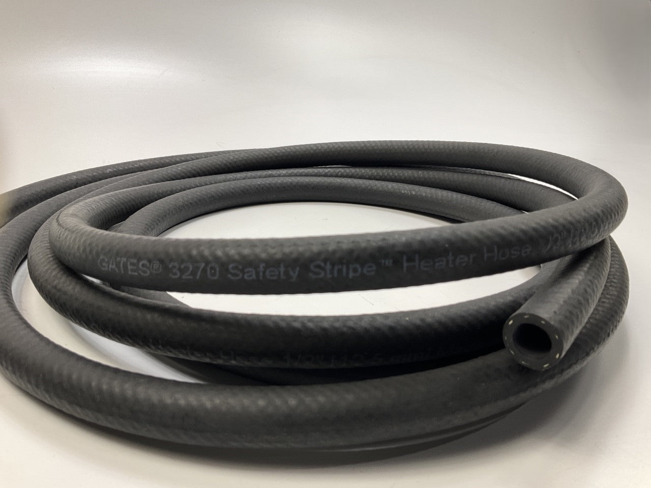 15 FEET - Gates 28410 Safety Stripe HVAC Heater Hose - 1/2'' ID X 15' Roll