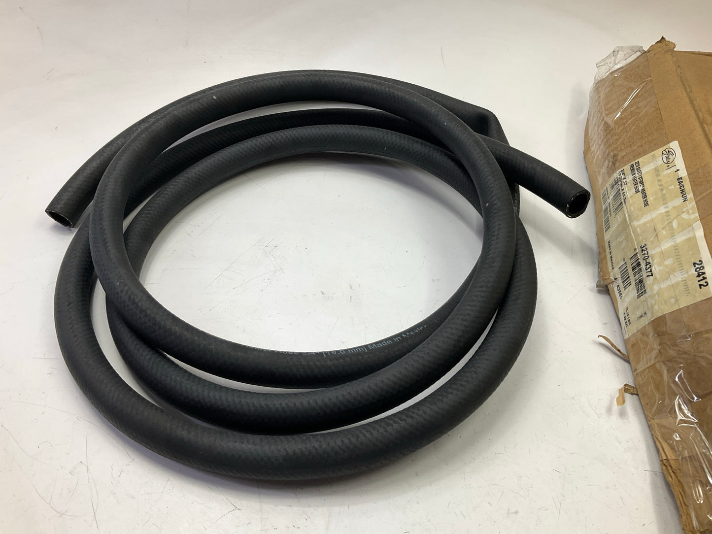 12 FEET - Gates 28412 3/4'' ID (19mm) SAFETY Stripe Heater Hose