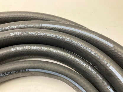 25 FEET - Gates 28413 Safety Stripe HVAC Heater Hose - 1'' X 25' Long