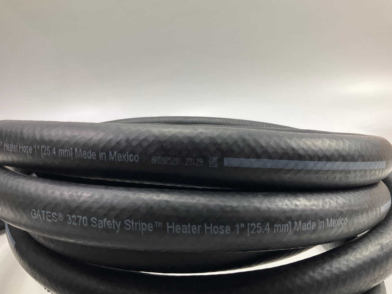 23 FEET - Gates 28420 Safety Stripe Heater Hose, 1'' ID