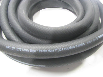 25 FEET - Gates 28420 Safety Stripe Heater Hose, 1'' ID