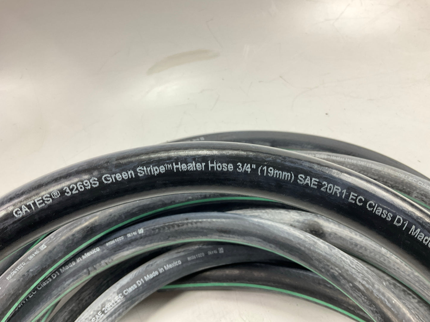 44 FEET - Gates 28441 Green Stripe HVAC Heater Hose - 5/8'' ID