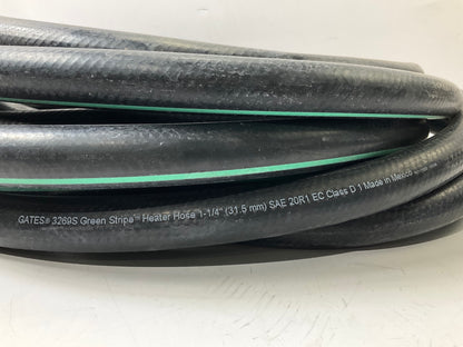 46 FEET - Gates 28445 Green Stripe II Heater Hose 1-1/4'' ID