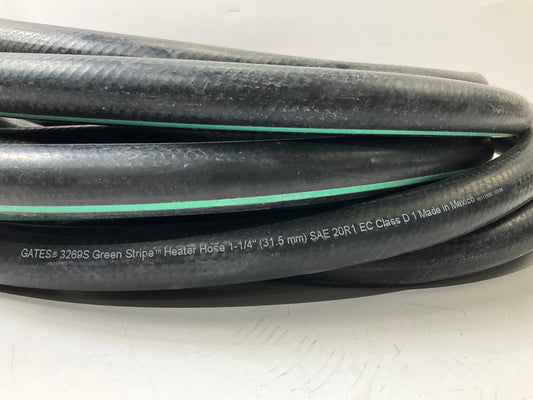 46 FEET - Gates 28445 Green Stripe II Heater Hose 1-1/4'' ID