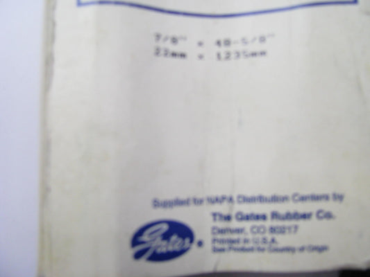 Gates 28480 Truck & Bus Accessory Drive Belt - 0.88'' X 48.00'' - 38 Degree