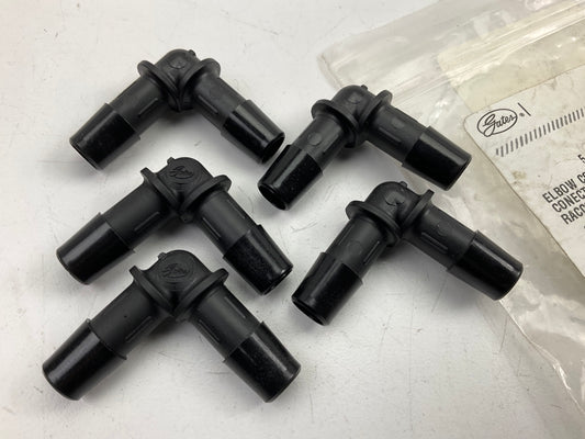 (5) Gates 28622 10mm 3/8 Inch 90 Degree Hose Connector