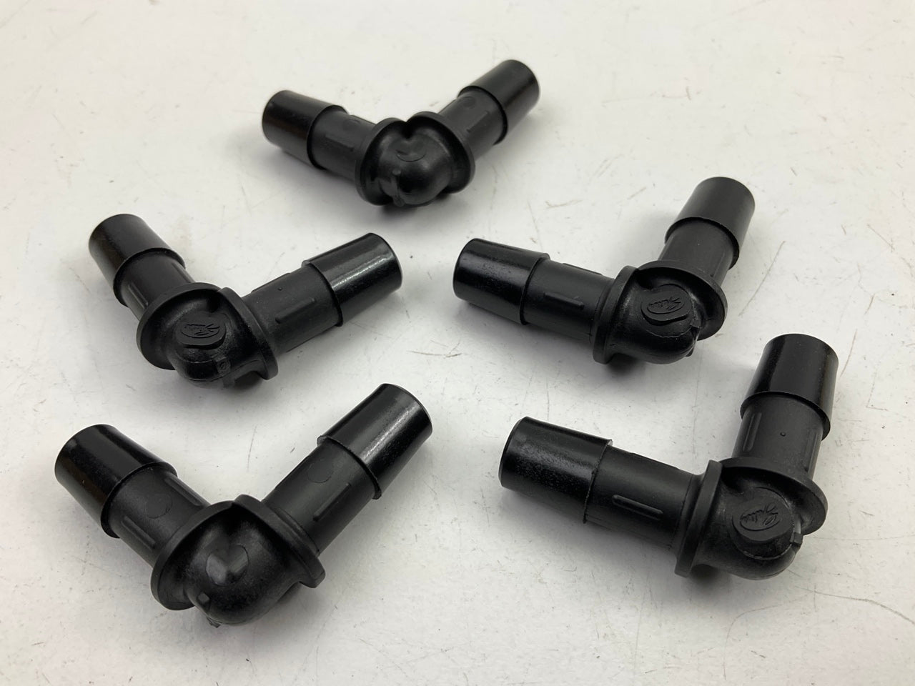 (5) Gates 28622 10mm 3/8 Inch 90 Degree Hose Connector