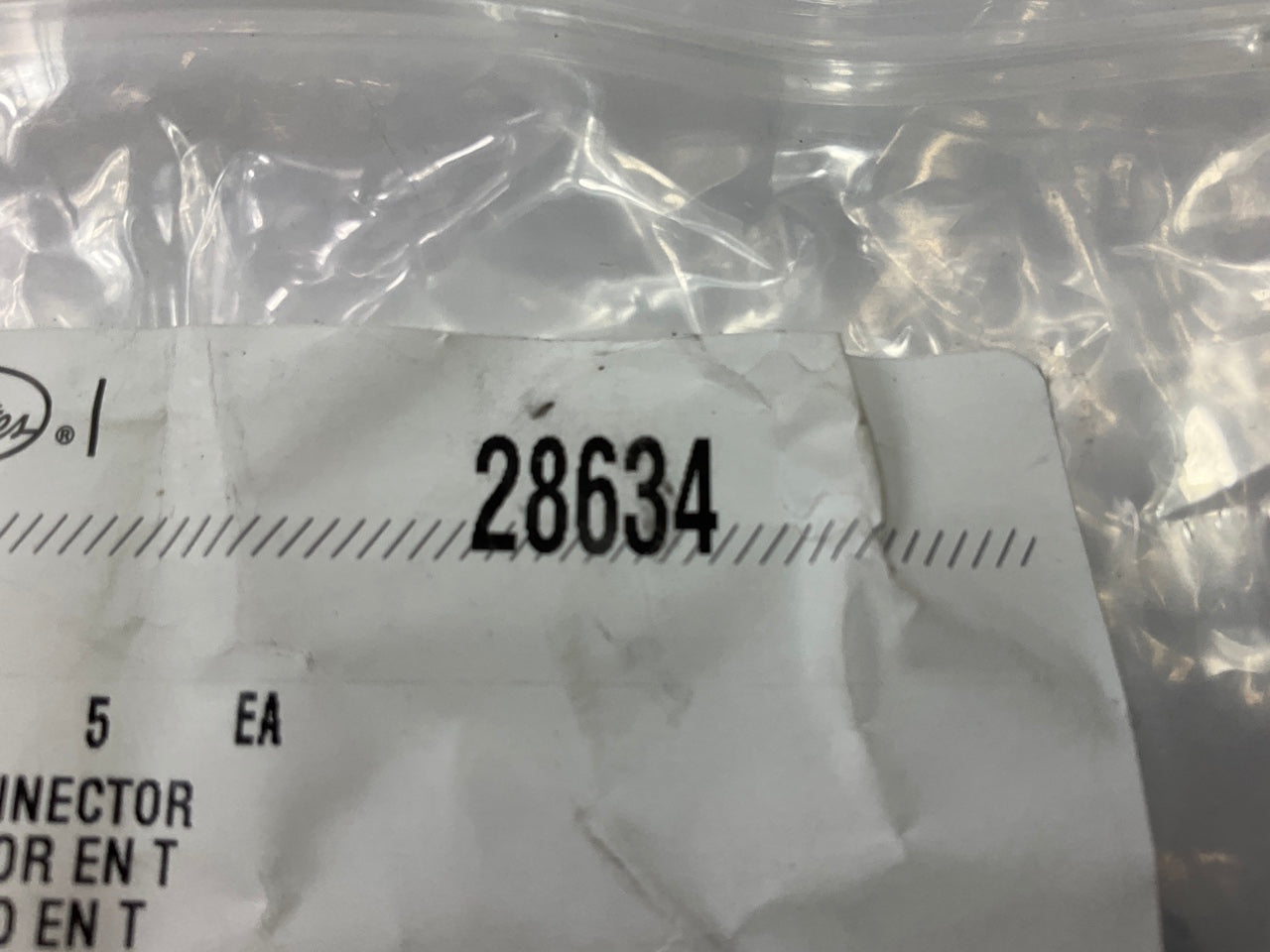 (5) PCS - Gates 28634 Heater Hose Connector TEE 5/8''