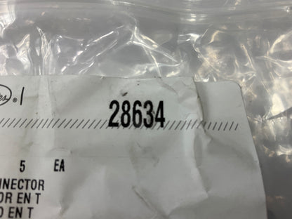 (5) PCS - Gates 28634 Heater Hose Connector TEE 5/8''