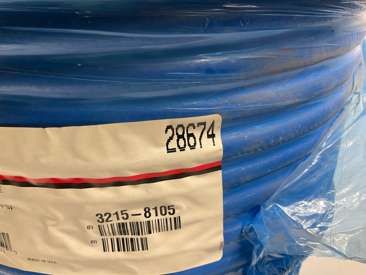 300 FEET - Gates 28674 Charter Economy 3/8'' Air Service Hose, 200 PSI