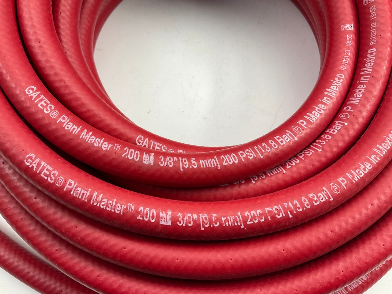 50 FEET - Gates 28826 Plant-Master 3/8'' 200 PSI Multi-Use Air And Water Hose