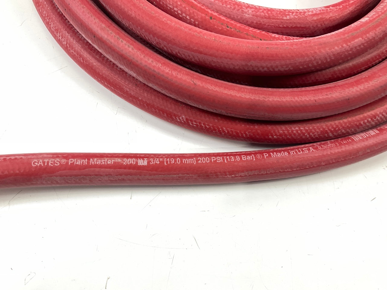 50 FEET - Gates 28832 Plant Master Air & Water Hose, 3/4'' ID 200 PSI