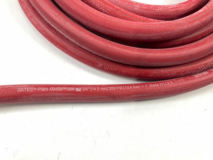 50 FEET - Gates 28832 Plant Master Air & Water Hose, 3/4'' ID 200 PSI