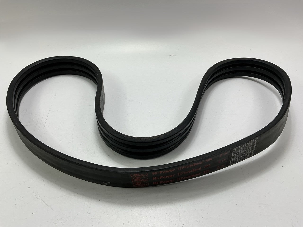 Gates 3/A66 Hi-Power II PowerBand V-Belt, 3 Strand
