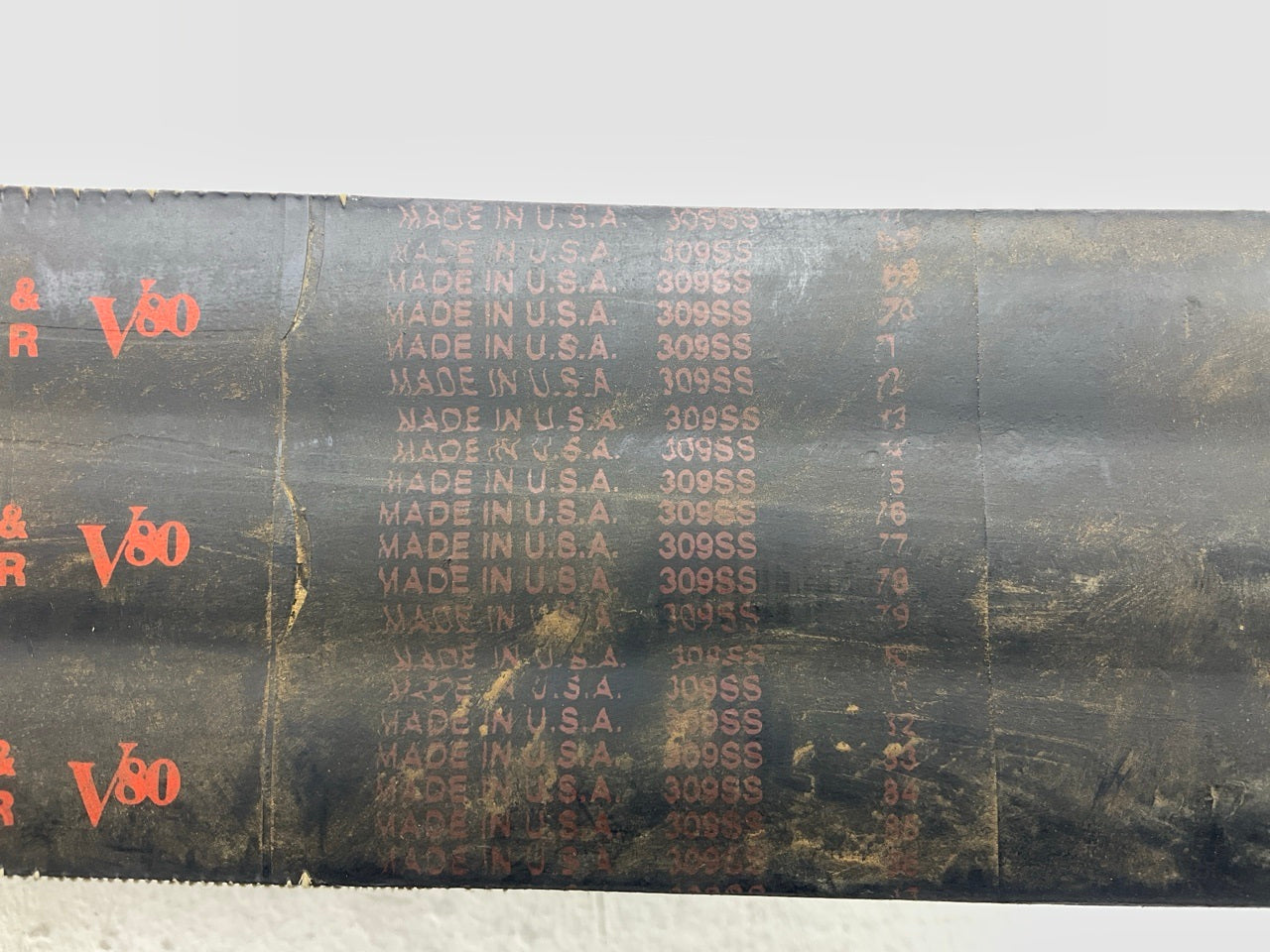 Gates 3/B68 PowerBand Industrial V-Belt - 3 Strand B68 Belt