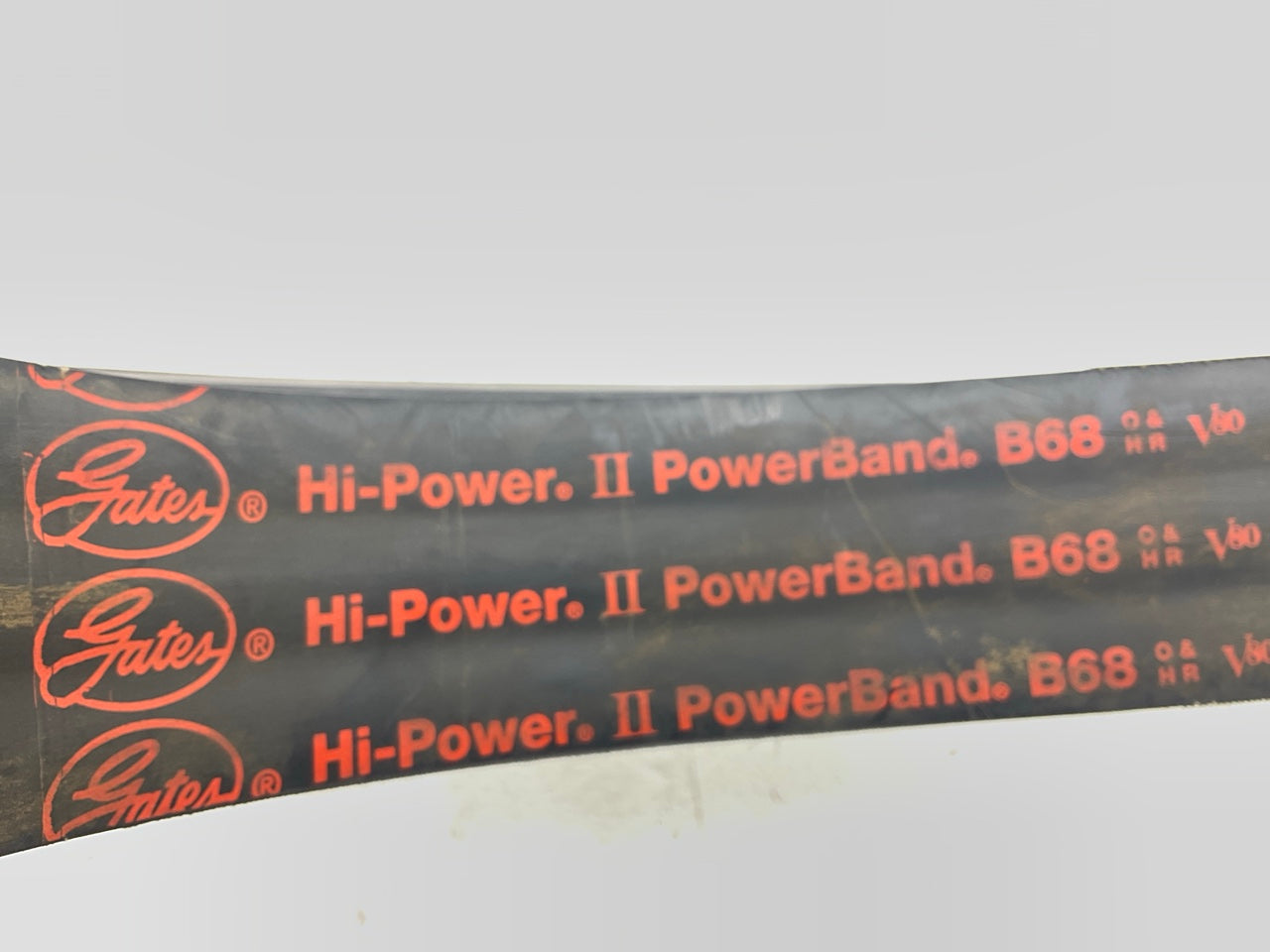 Gates 3/B68 PowerBand Industrial V-Belt - 3 Strand B68 Belt