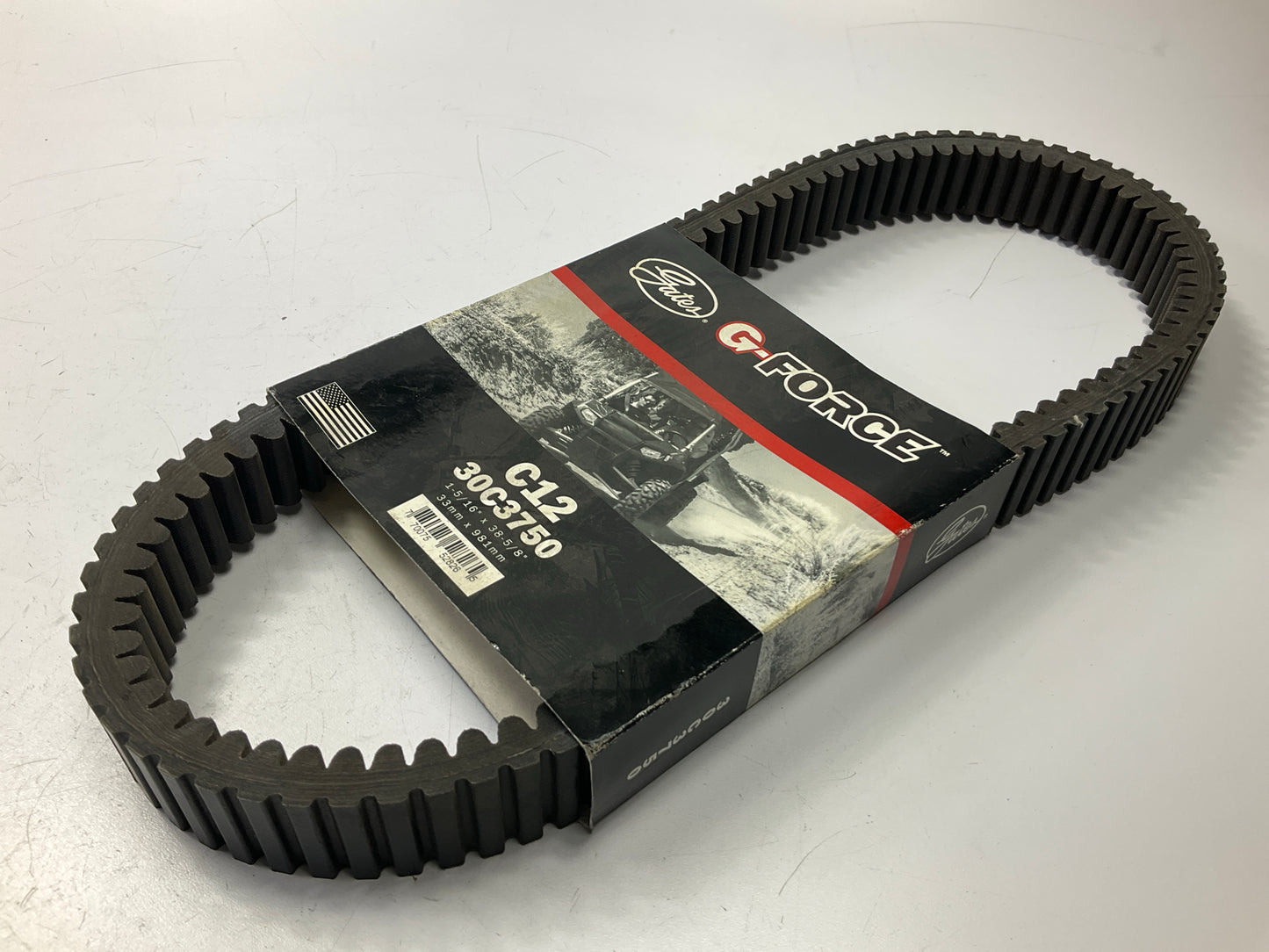 Gates 30C3750 ATV CVT Drive Belt - 33mm X 981mm
