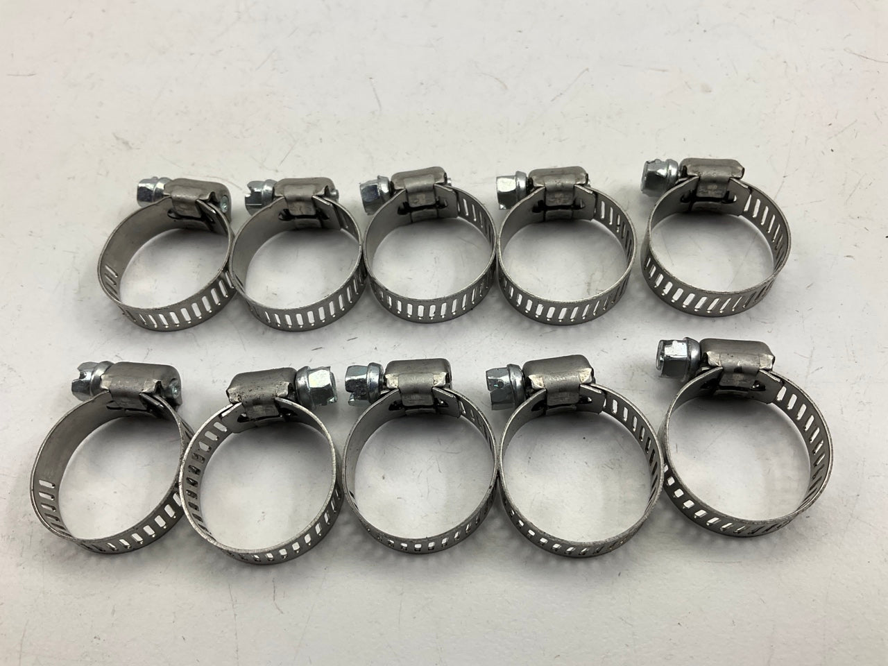 (10) Gates 32007 Super Hex Hose Clamps 5/8'' To 7/8'', Size 7