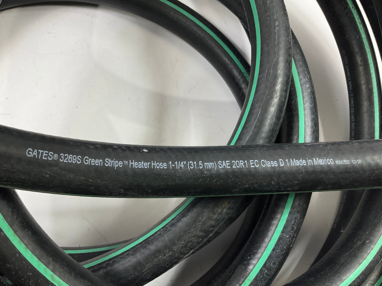 45 FEET - Gates 3269S Green Stripe HVAC Heater Hose, 3/4'' ID