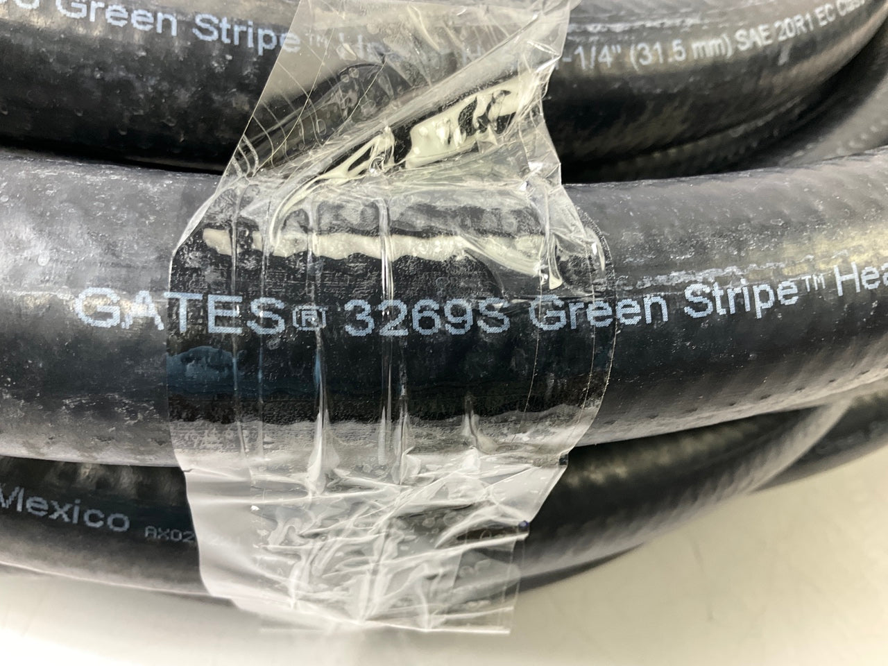 50 FEET - Gates 3269S Green Stripe HVAC Heater Hose, 3/4'' ID