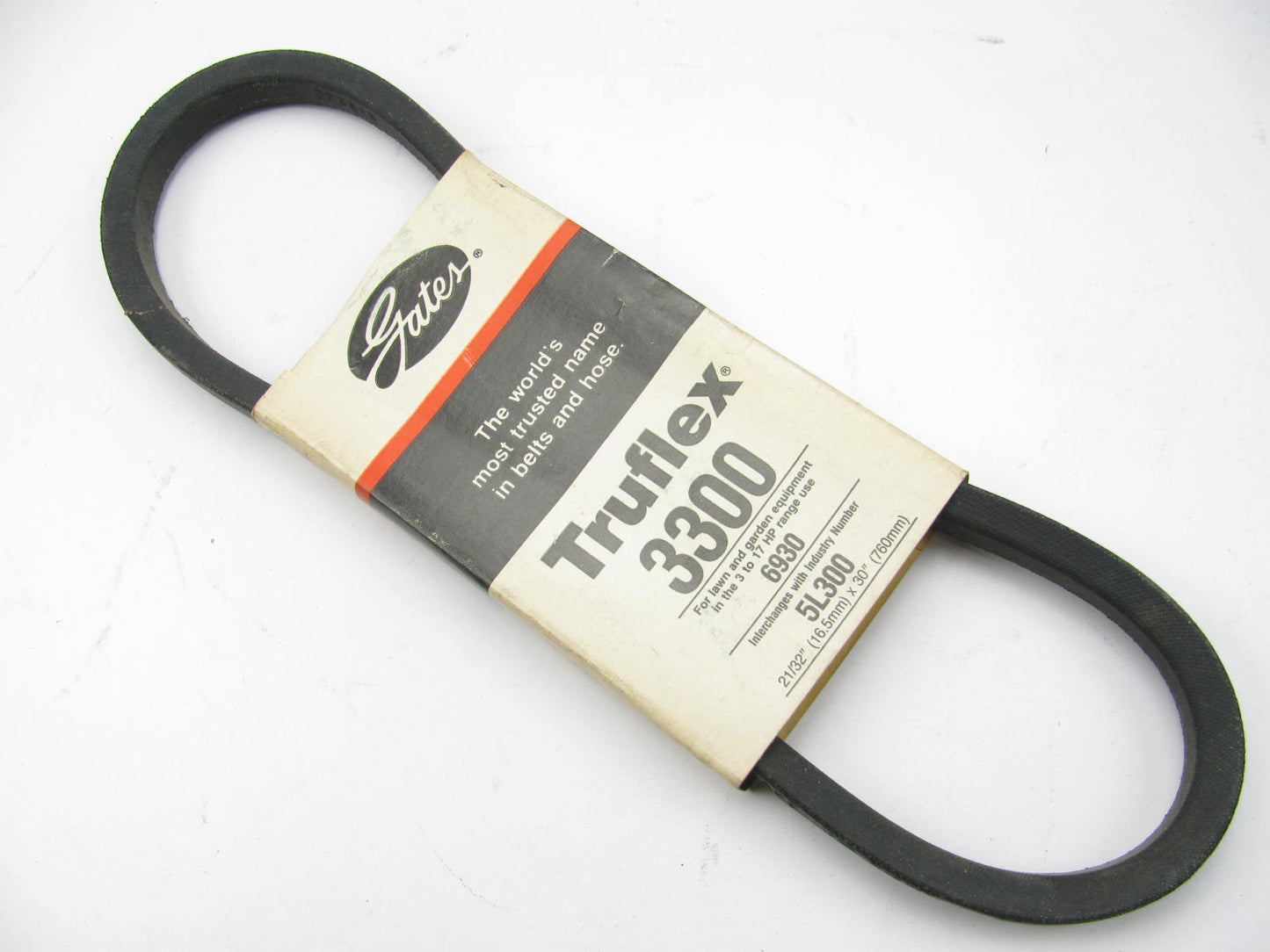 Gates 3300 Power Equipment Accessory Drive Belt - 21/32'' X 30''