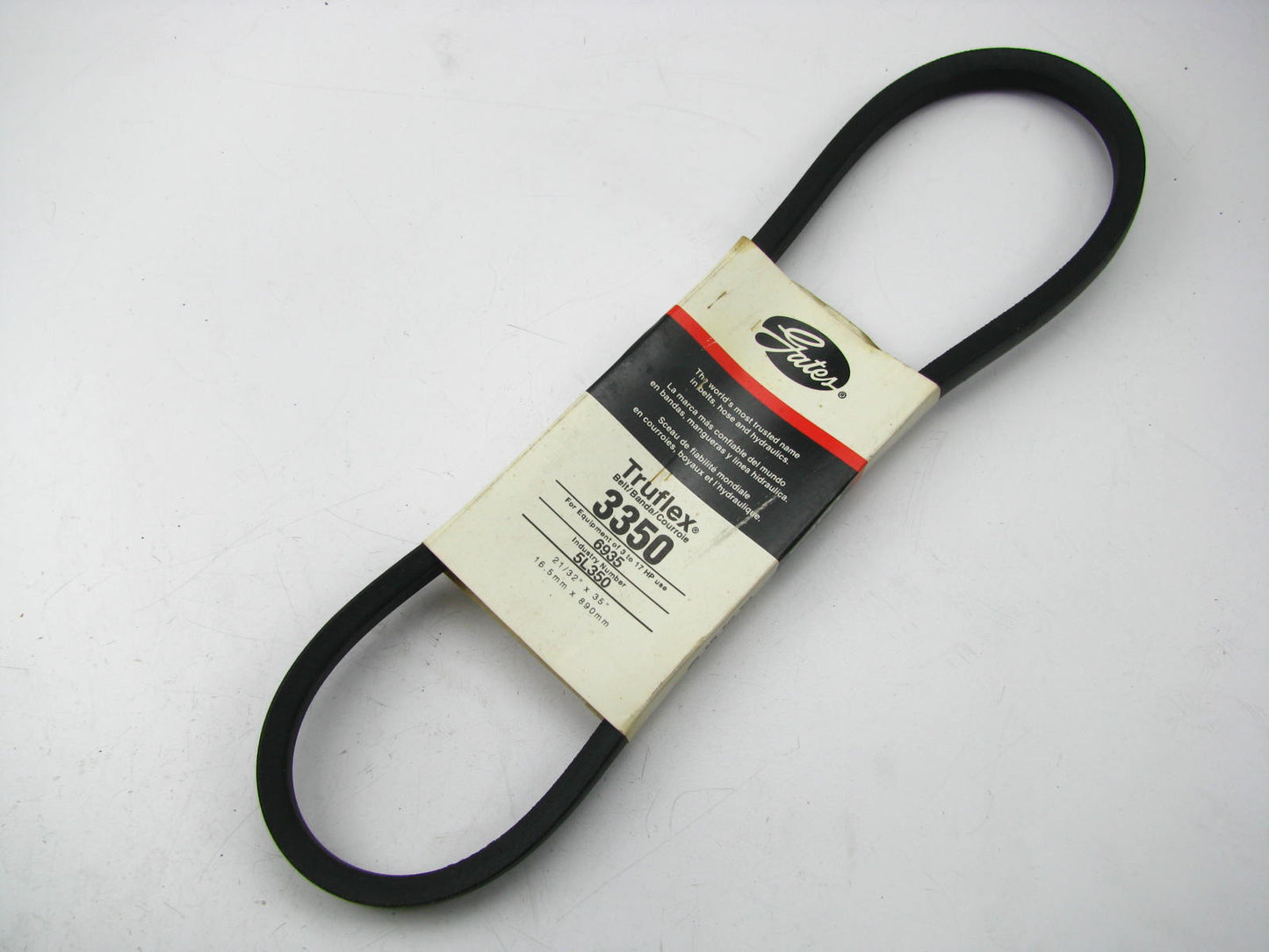 Gates 3350 Lawn & Garden Power Equipment Accessory Drive Belt - 21/32'' X 35.00''