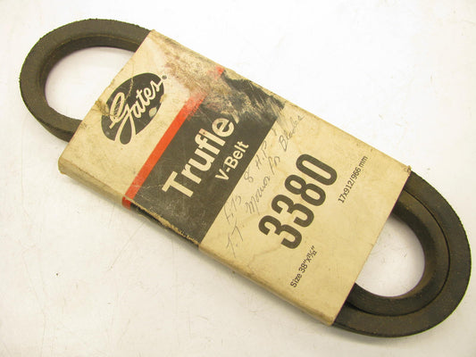 Gates 3380 Accessory Drive Belt - 0.34'' X 38.00'' - 36 Degree