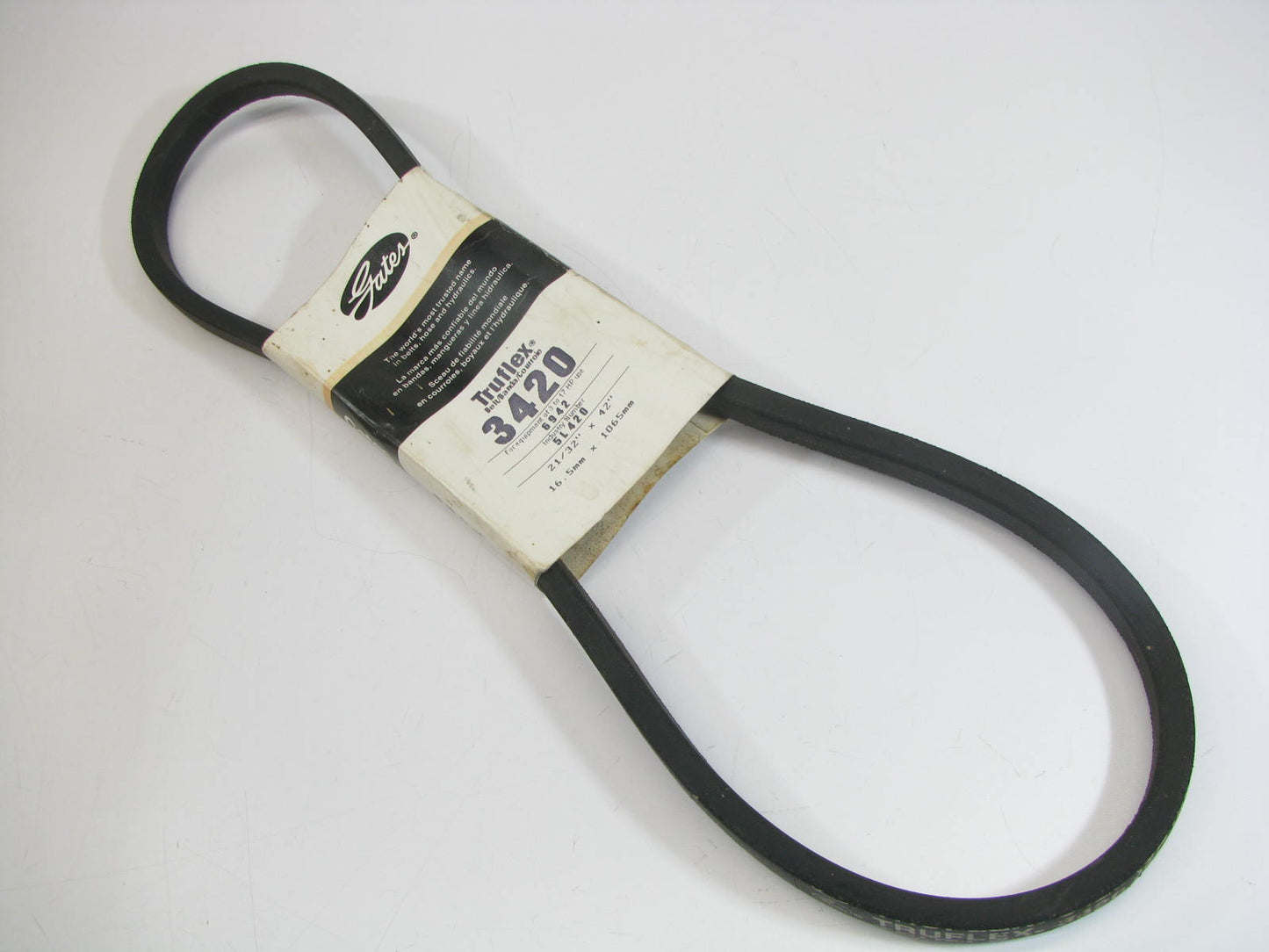 Gates 3420 Lawn & Garden Power Equipment Accessory Drive Belt - 21/32'' X 42''