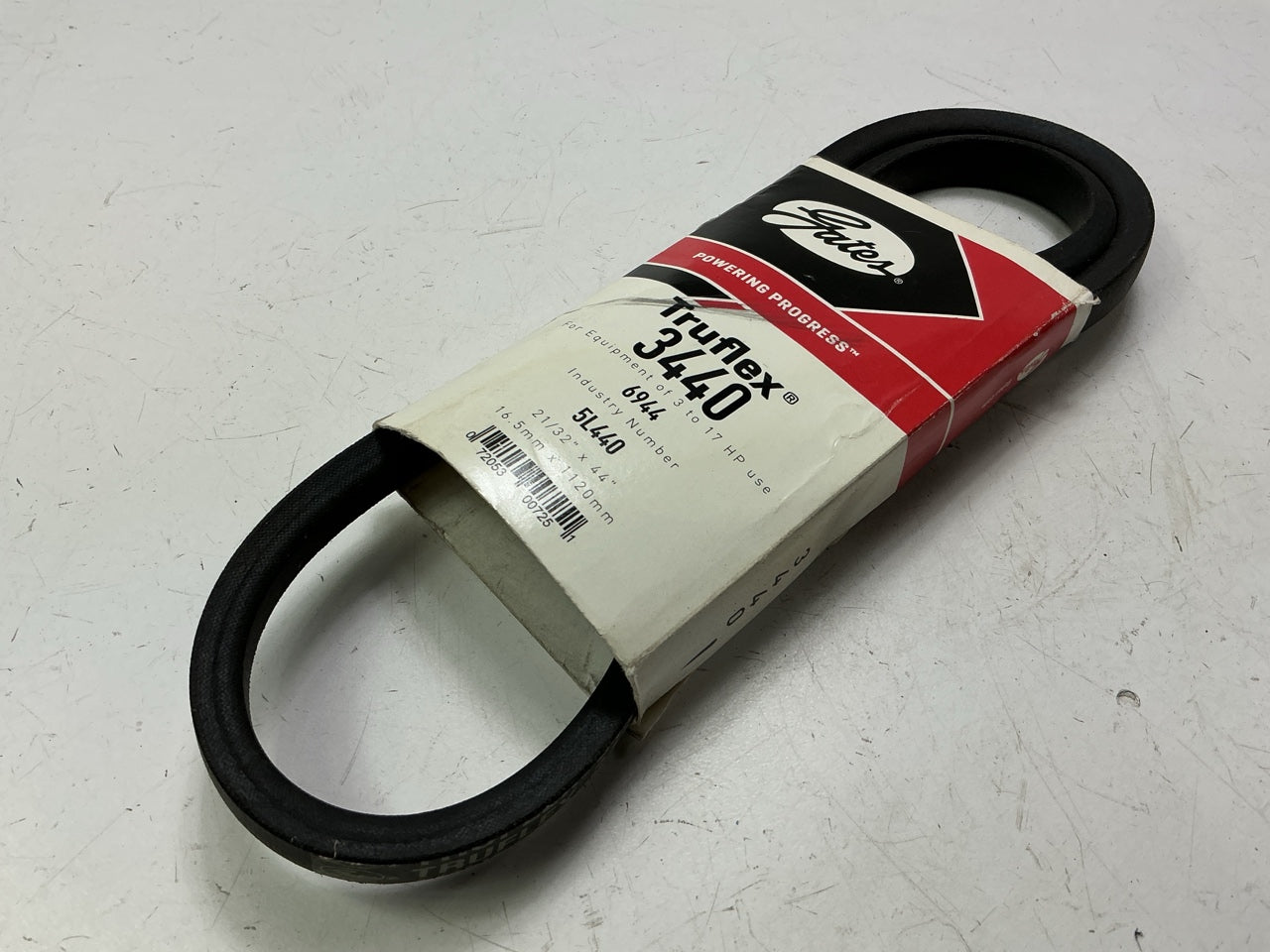 Gates 3440 Power Equipment Accessory Drive Belt - 21/32'' X 44''