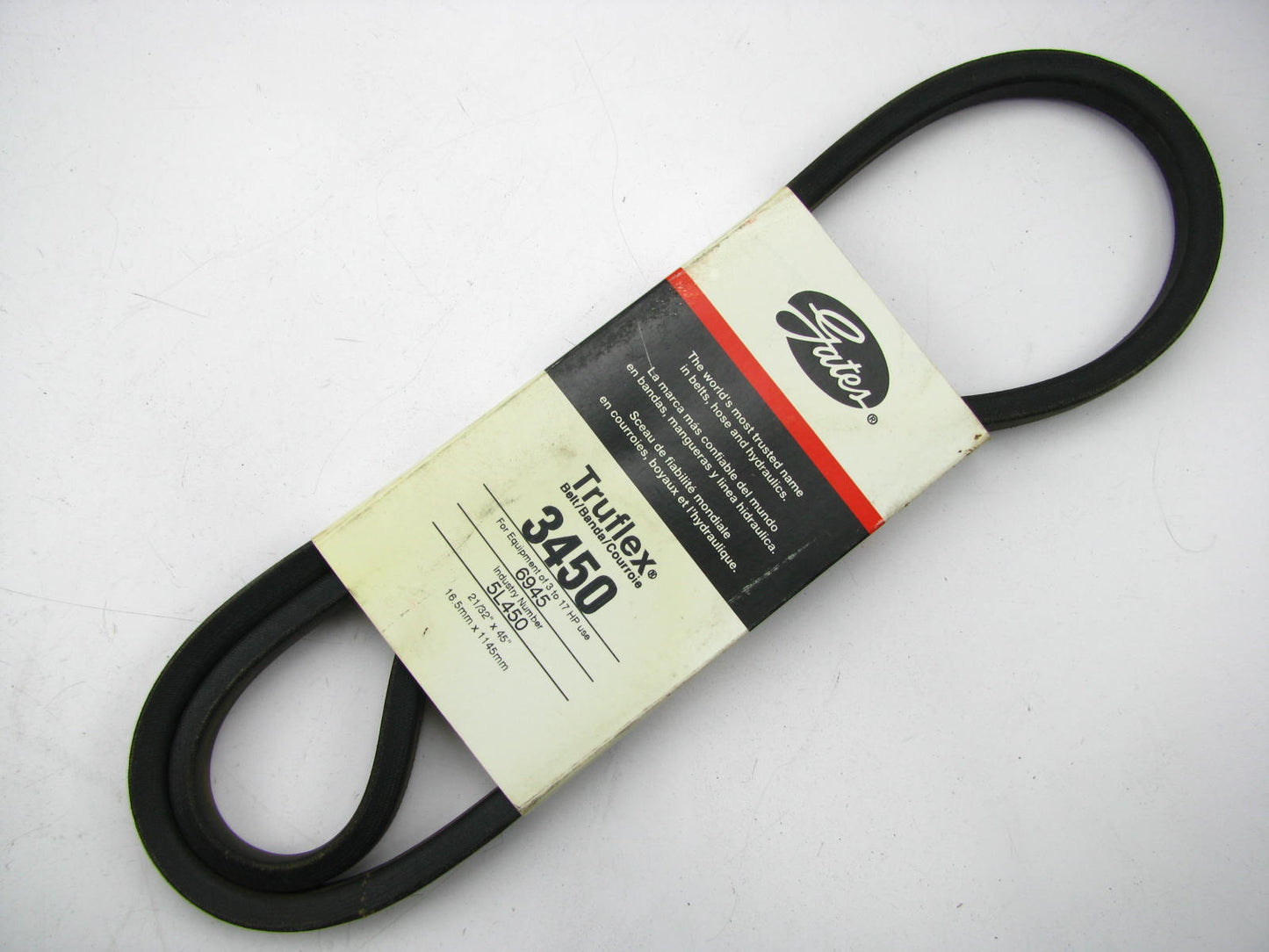 Gates 3450 Power Equipment Accessory Drive Belt - 21/32'' X 45''