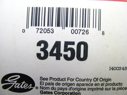 Gates 3450 Power Equipment Accessory Drive Belt - 21/32'' X 45''