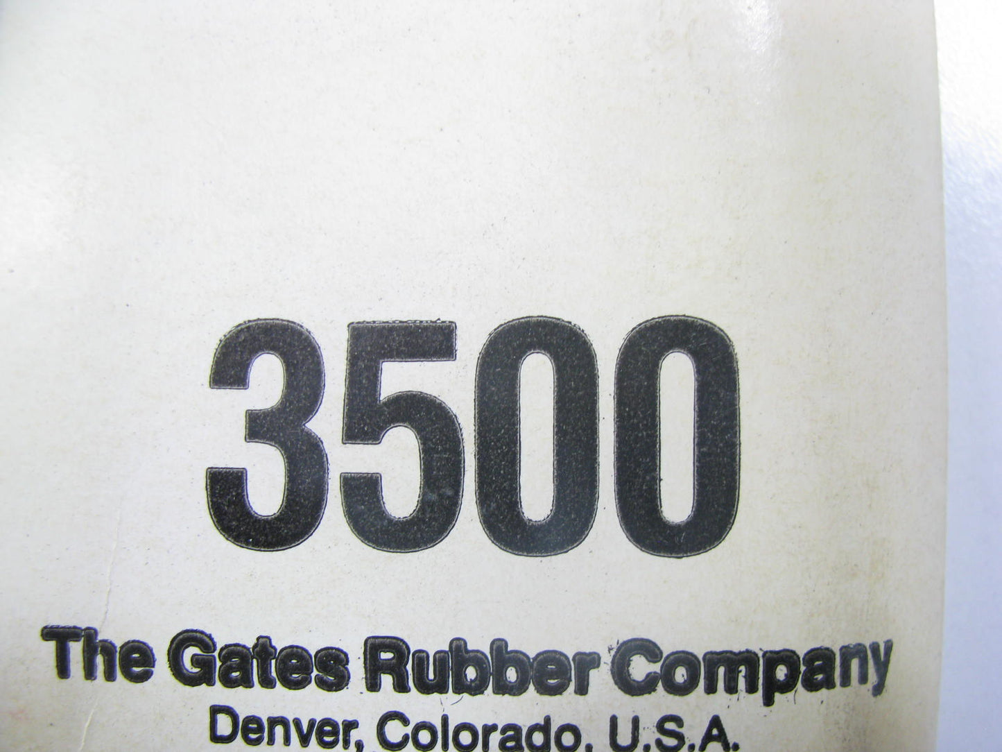 Gates 3500 Power Equipment Accessory Drive Belt - 21/32'' X 50''
