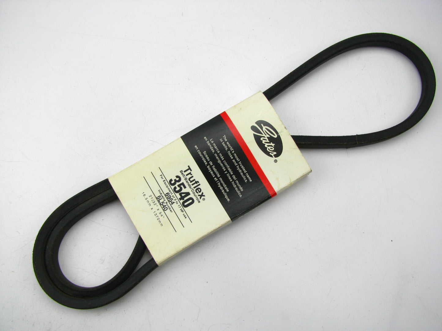 Gates 3540 Power Equipment Accessory Drive Belt - 21/32'' X 54''