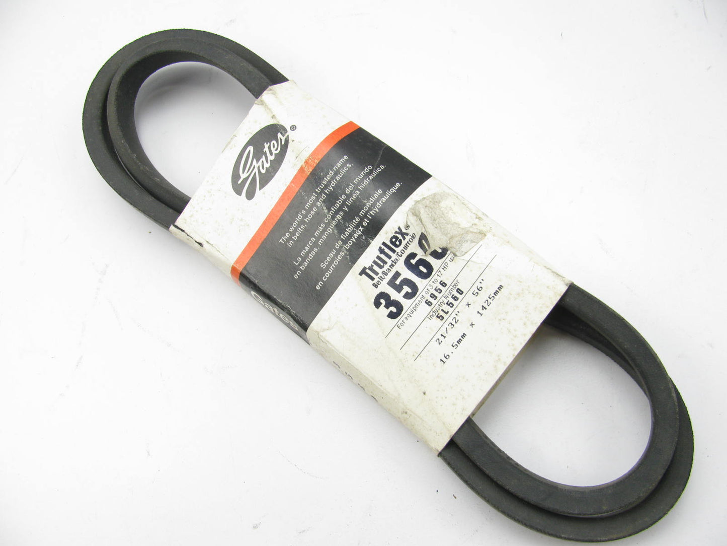 Gates 3560 Power Equipment Accessory Drive Belt - 3/8'' X 56''