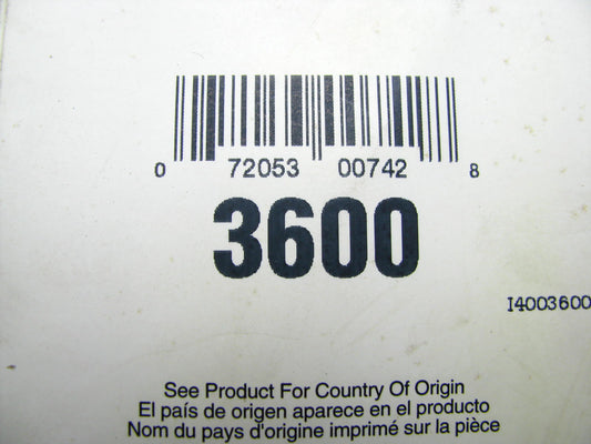 Gates 3600 Power Equipment Accessory Drive Belt - 21/32'' X 60.00''
