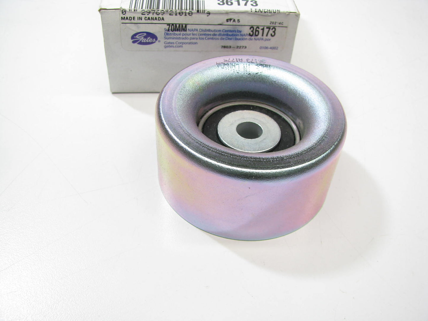 Gates 36173 Drive Belt Idler Pulley For 2003-2017 Toyota Lexus 3.5L 4.0L-V6