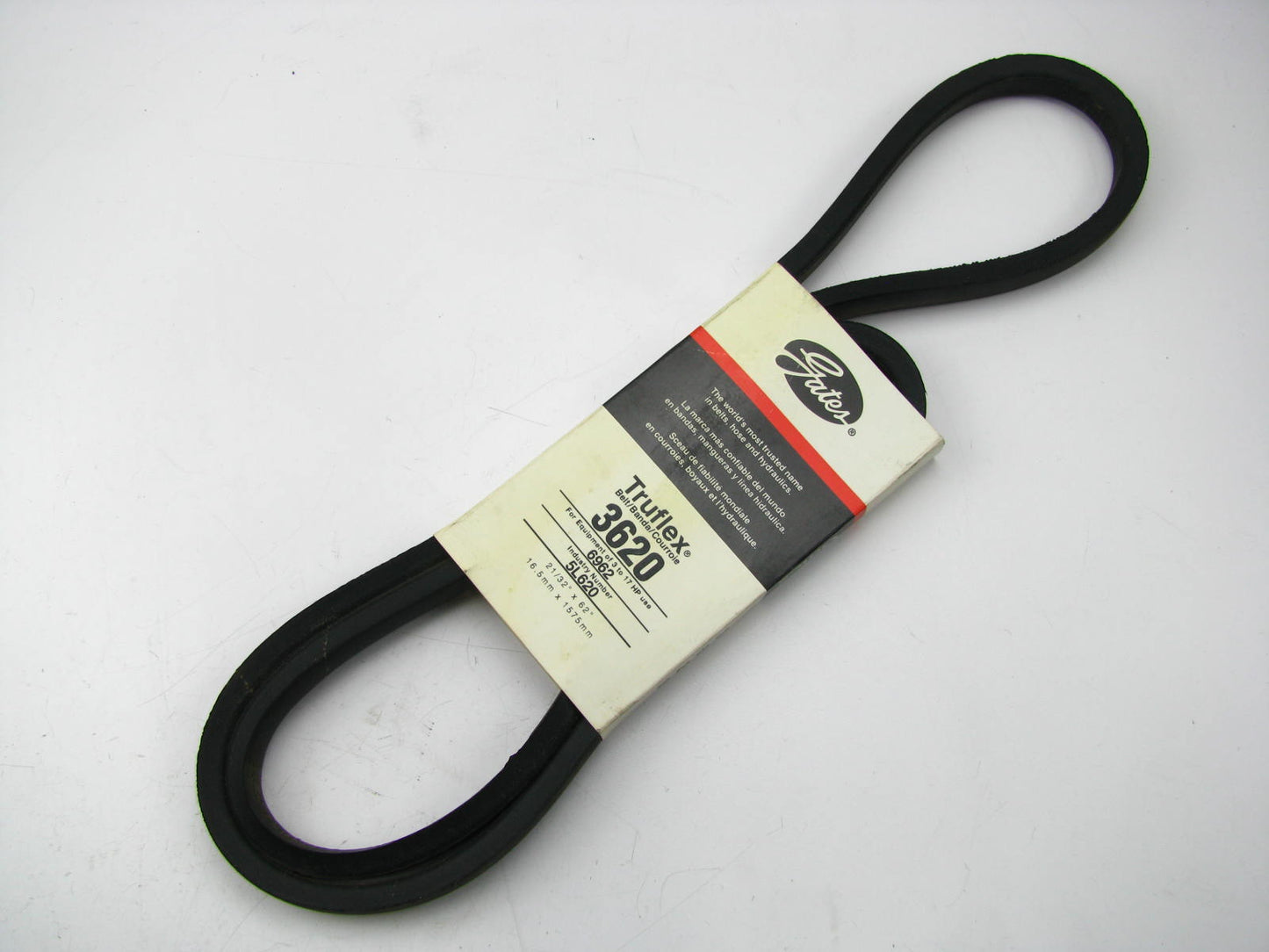 Gates 3620 Power Equipment Accessory Drive Belt - 21/32'' X 62.00''