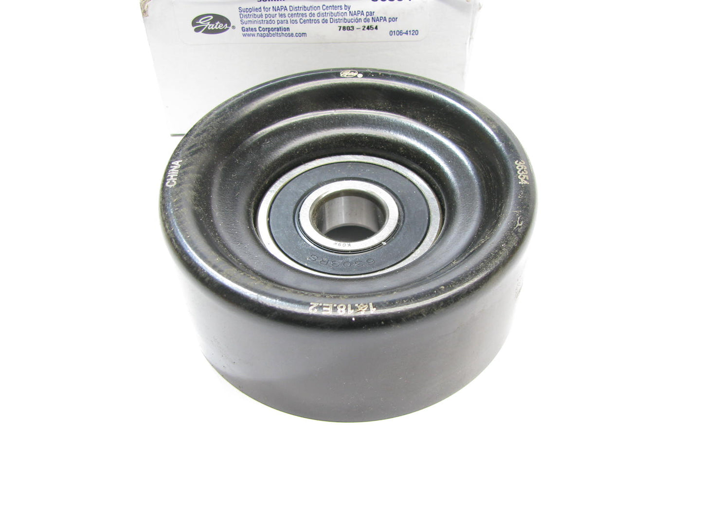 Gates 36354 Drive Belt Idler Pulley For 2003-2010 Ford 6.0L 6.4L Turbo Diesel