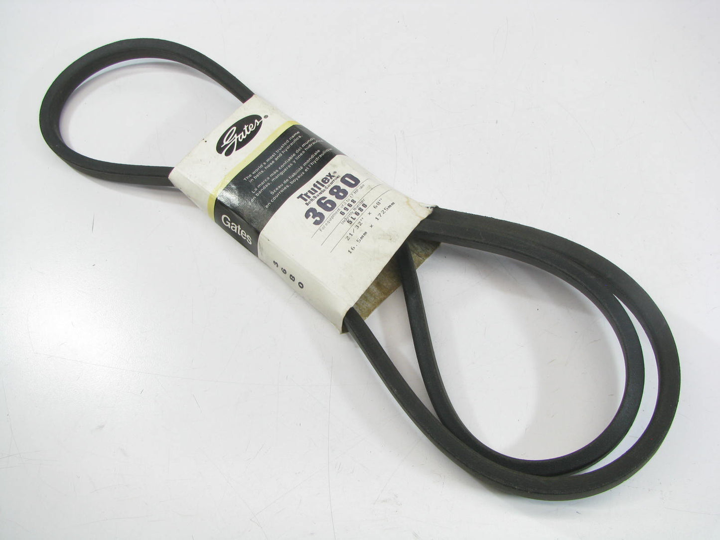 Gates 3680 Power Equipment Accessory Drive Belt - 21/32'' X 68''