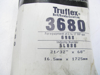 Gates 3680 Power Equipment Accessory Drive Belt - 21/32'' X 68''