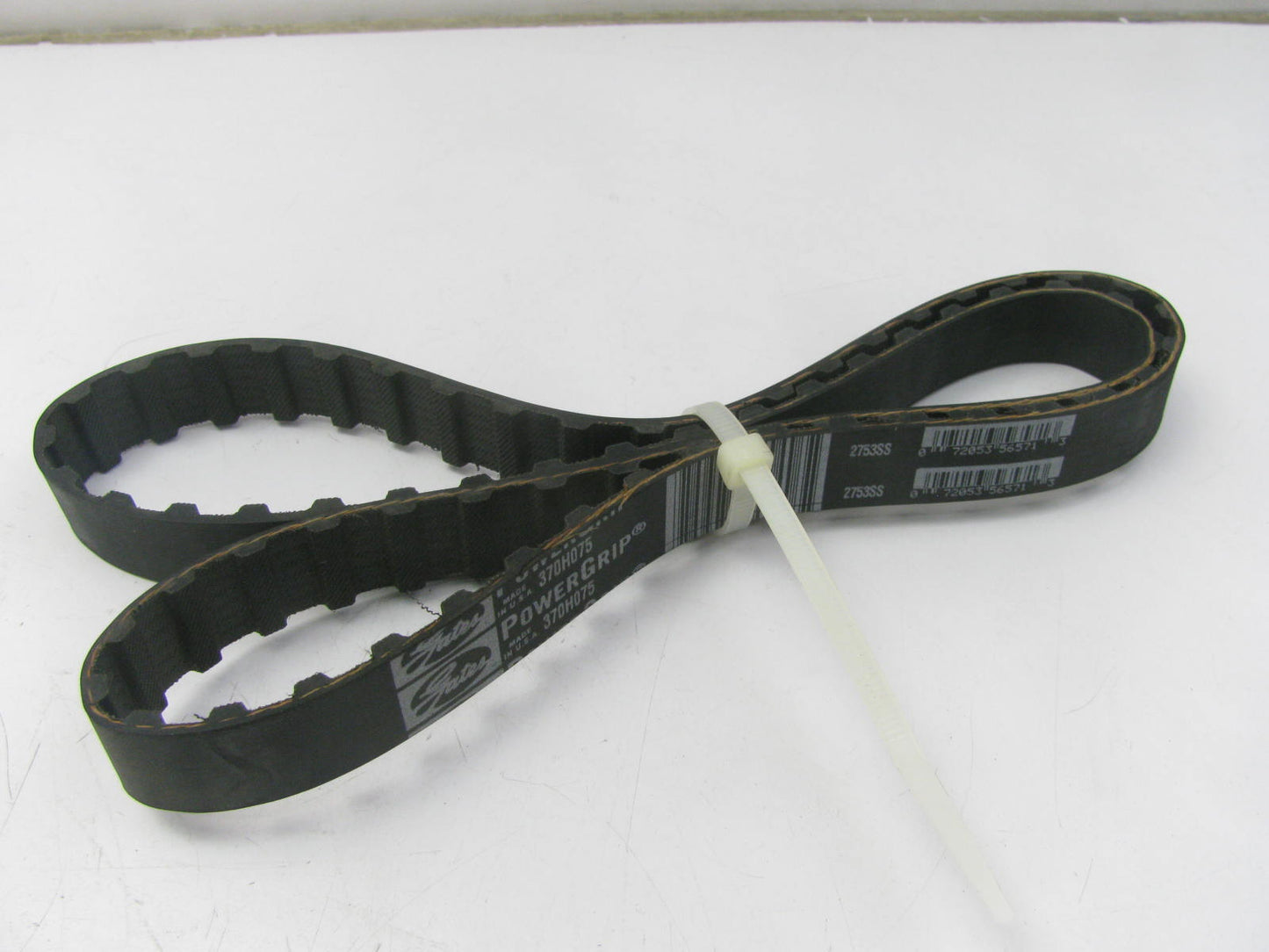 Gates 370H075 Timing Belt - 0.75'' Wide 0.50'' Pitch 37'' Long 74 Teeth