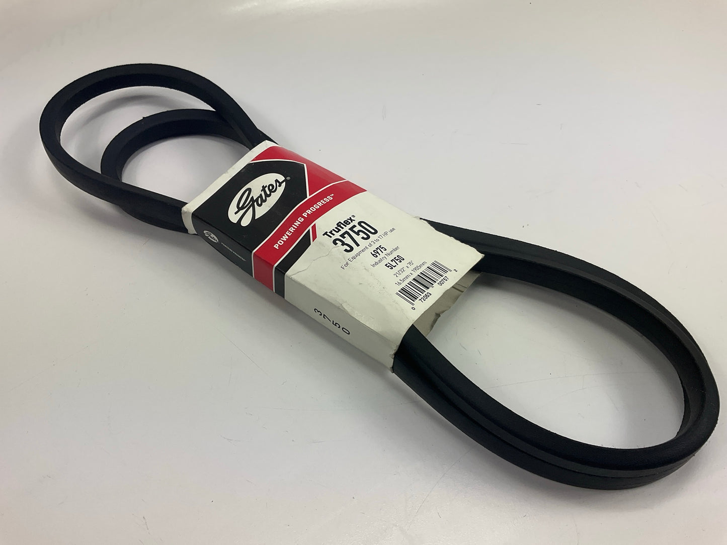 Gates 3750 Lawn & Garden Power Equipment Accessory Drive Belt - 21/32'' X 75''