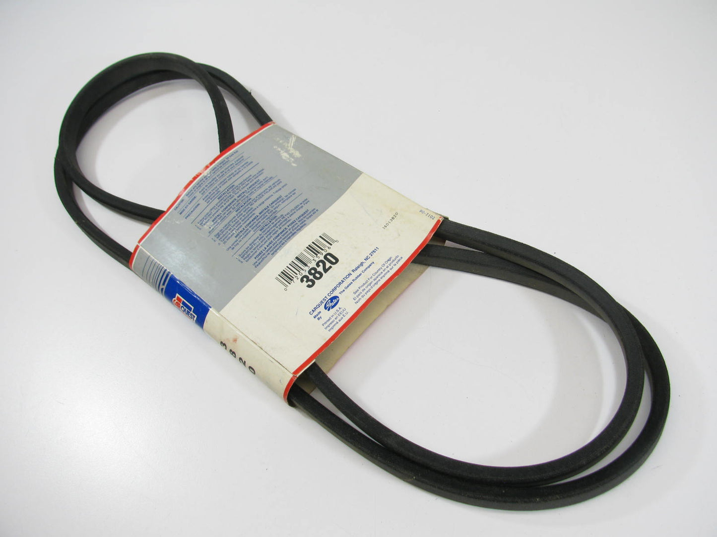 Gates 3820 Power Equipment Accessory Drive Belt - 21/32'' X 82''
