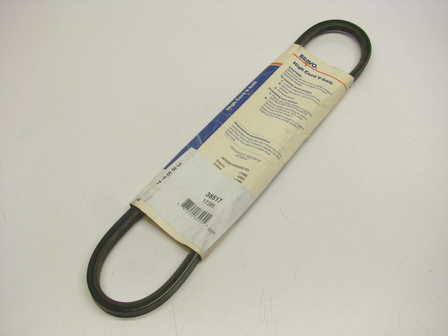 Gates 38517 Accessory Drive Belt - 0.53'' X 38.50'' - 36 Degree